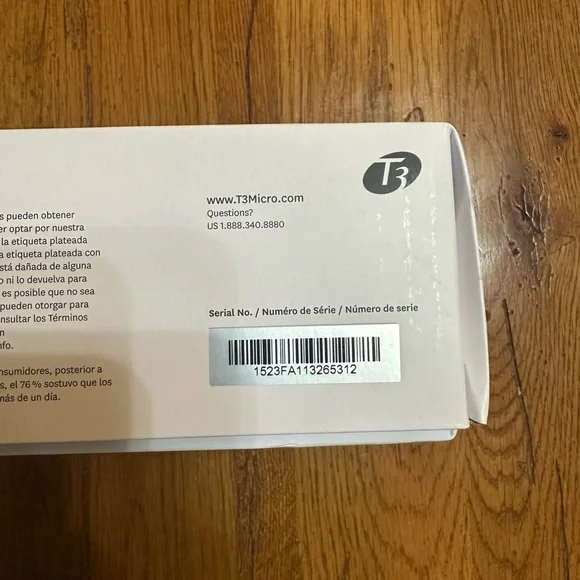 T3 SinglePass Curl 1 1/4” Professionsl Curling Iron - Picture 9 of 9